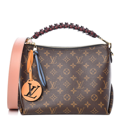 Louis Vuitton Monogram Beaubourg Hobo Mini Bordeaux Red Peach Safran Blue Jean Blue 1 of 10
