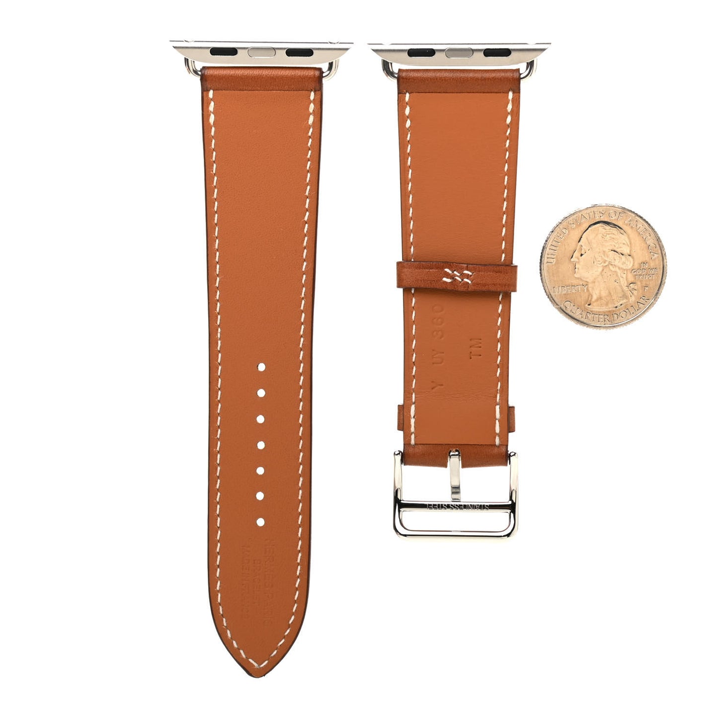 Barenia 44mm Apple Watch Single Tour Band Fauve