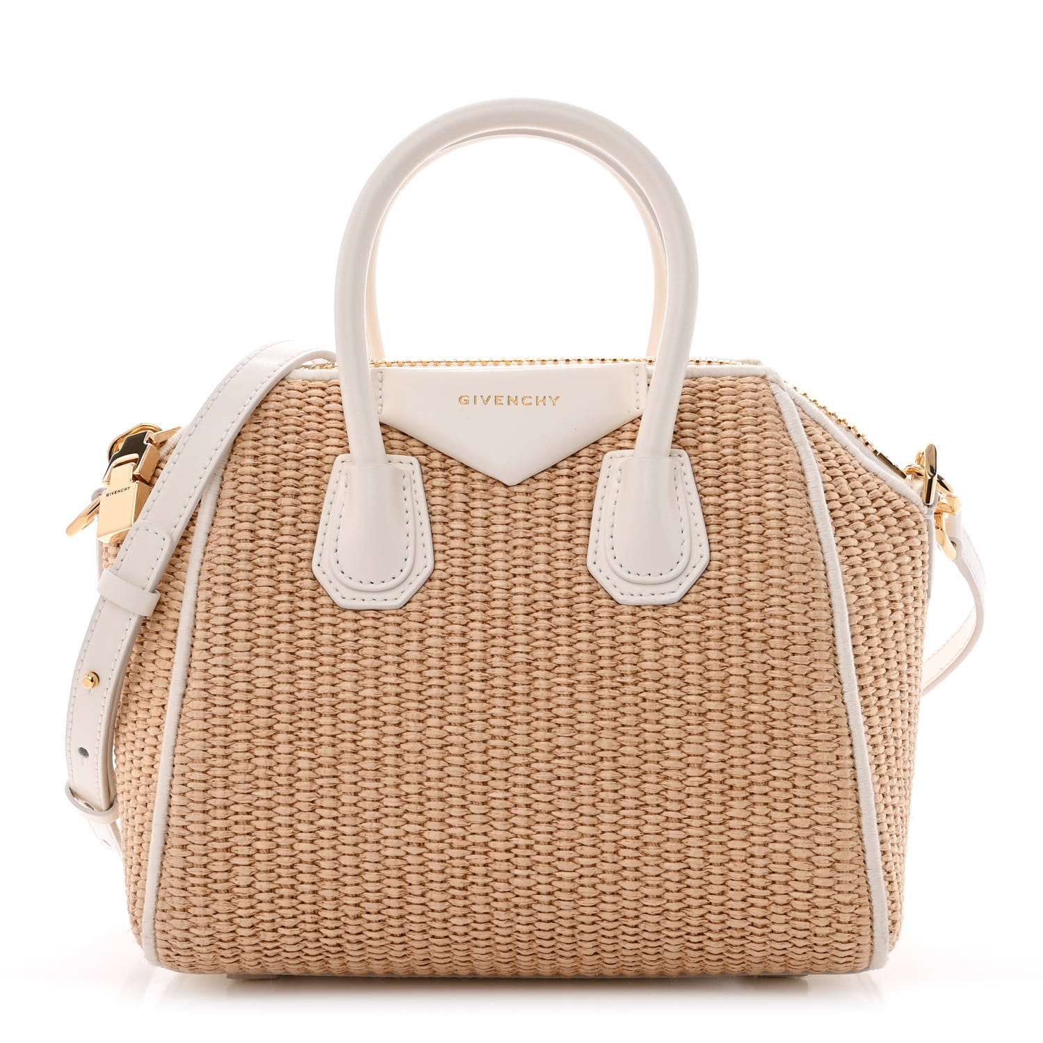 Givenchy Raffia Mini Antigona Natural 1 of 14