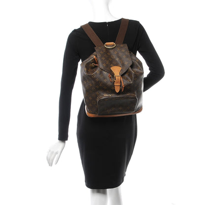 Louis Vuitton Monogram Montsouris GM Backpack 2 of 10