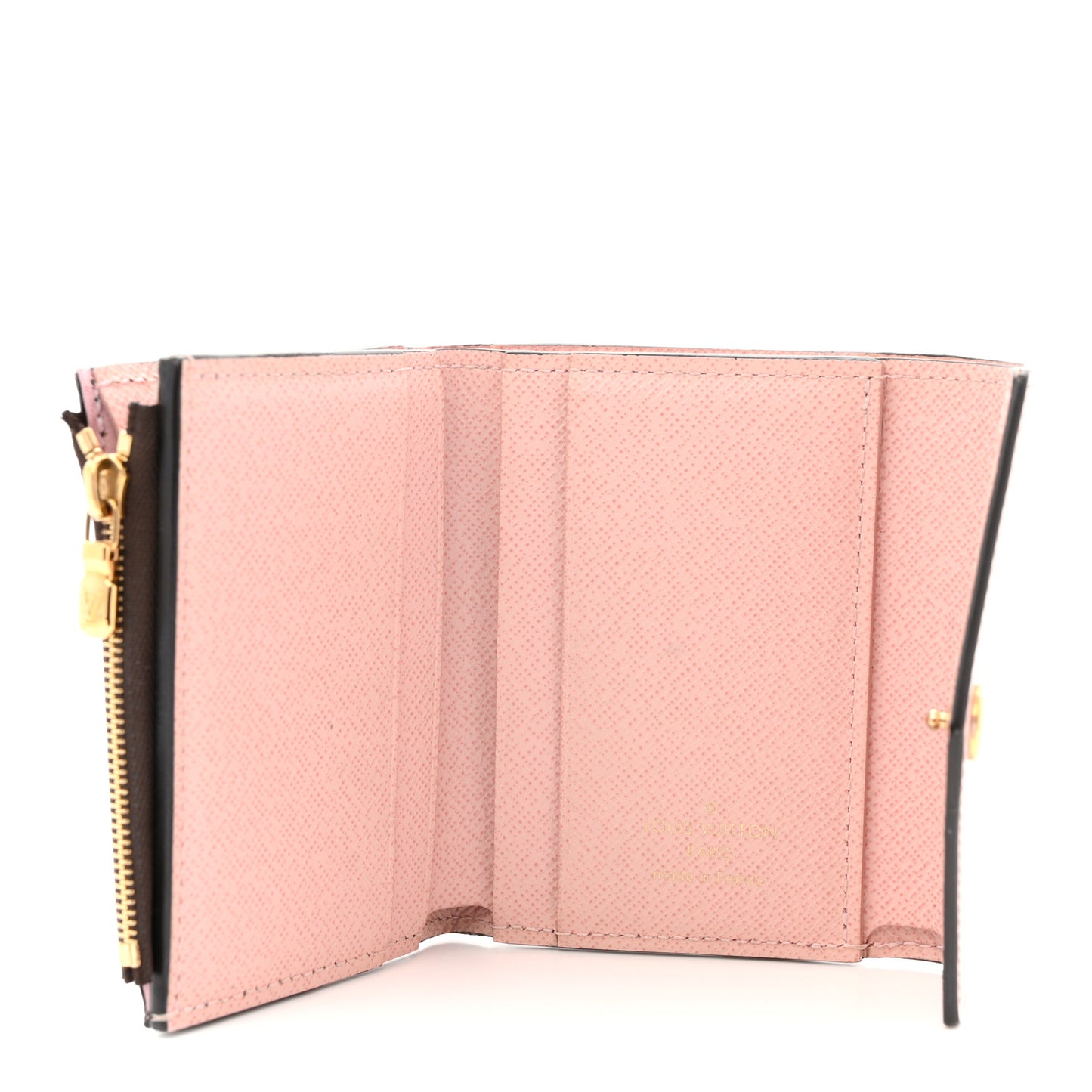 Monogram Zoe Wallet Rose Ballerine