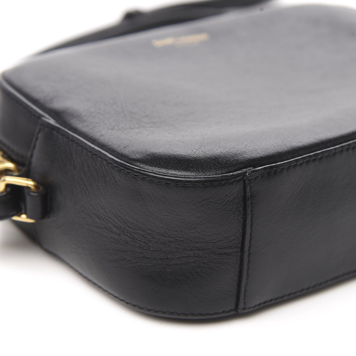 Calfskin Small Classic Monogram Camera Bag Black