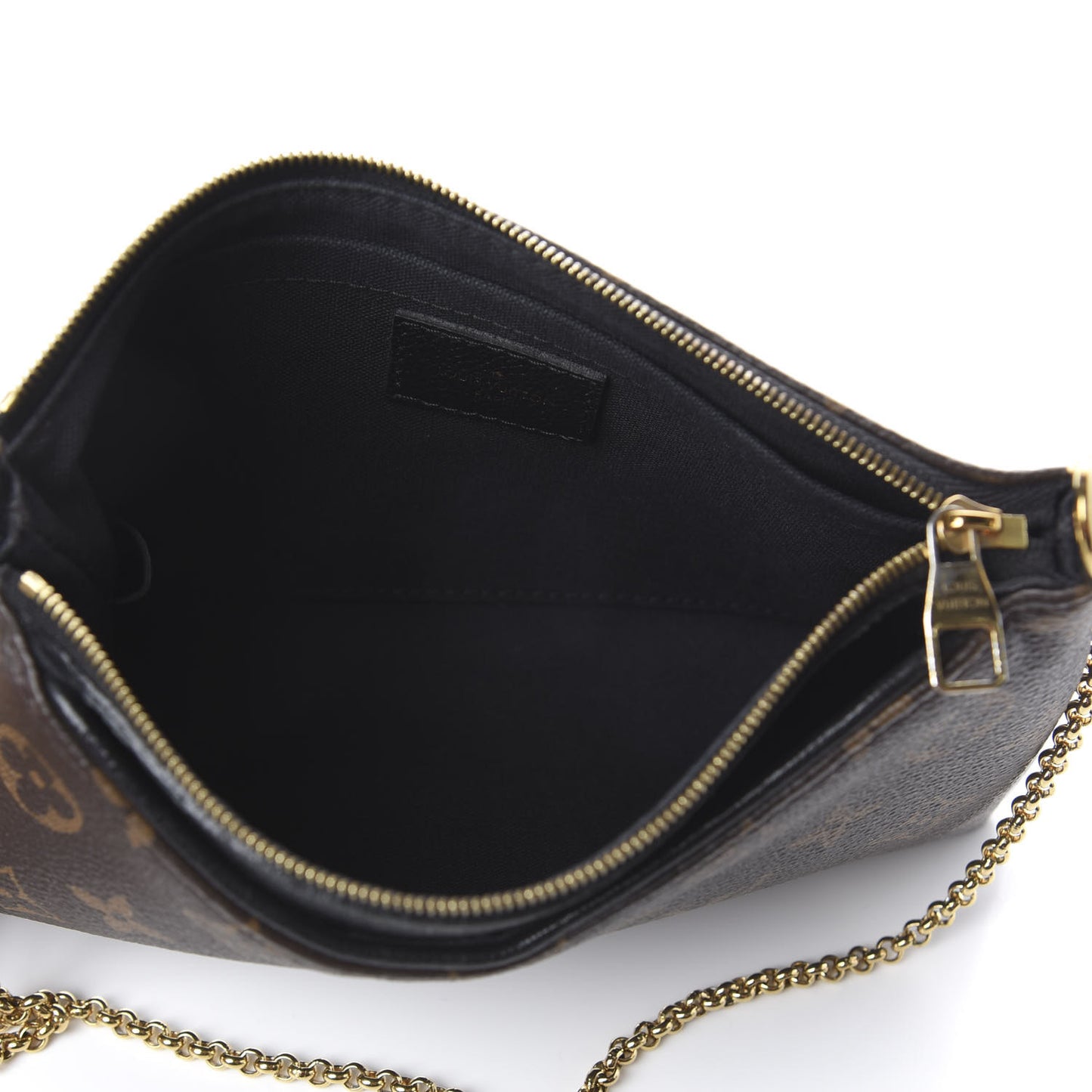 Monogram Pallas Clutch Black