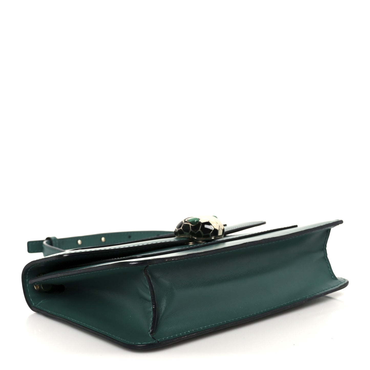 Calfskin Serpenti Forever Crossbody Bag Emerald Green