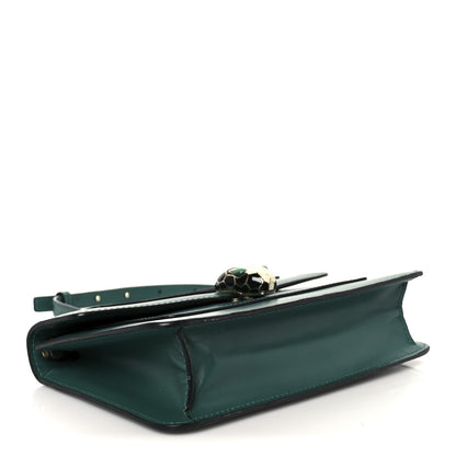 Bulgari Calfskin Serpenti Forever Crossbody Bag Emerald Green 5 of 10