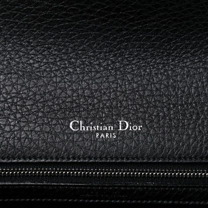 Christian Dior Grained Calfskin Medium Diorama Flap Bag Black 6 of 9