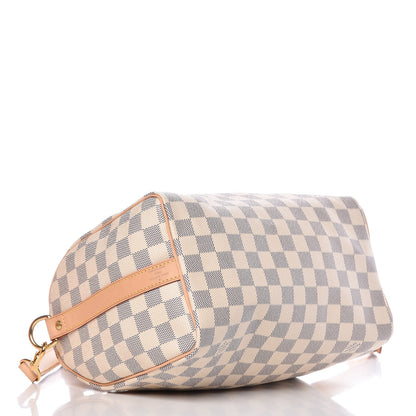 Louis Vuitton Damier Azur Speedy Bandouliere 25 4 of 10