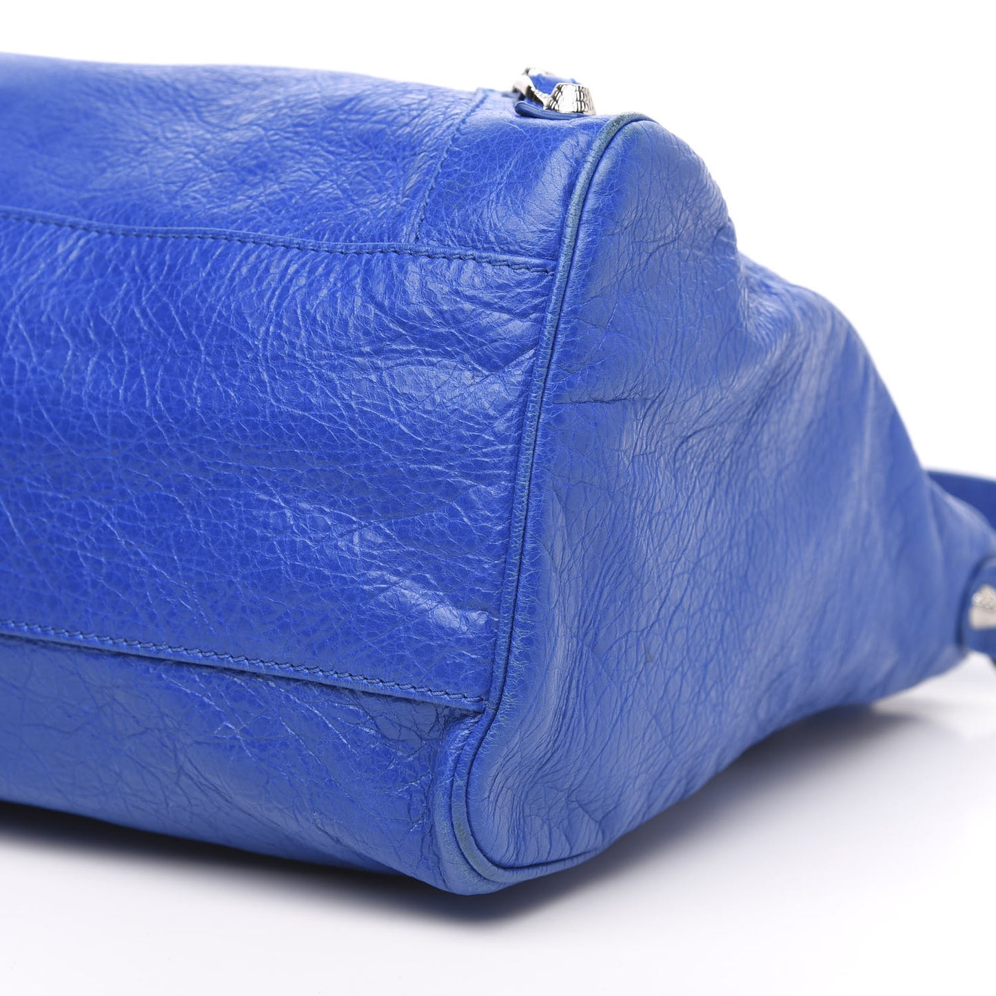 Agneau Giant 12 Silver Hardware Velo Bleu Lazuli