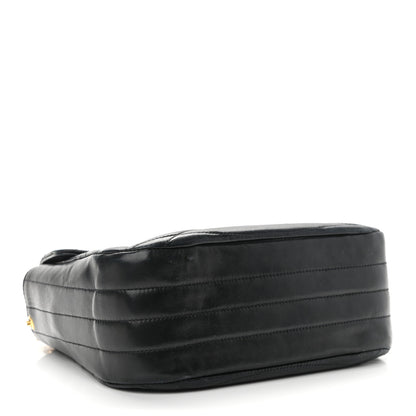 Chanel Lambskin Quilted Small Single Flap Black 4 of 12