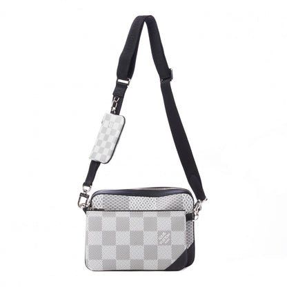 Louis Vuitton Damier Graphite 3D Trio Messenger Antarctica 1 of 8