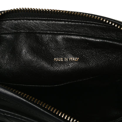 Chanel Lambskin Quilted CC Tassel Camera Case Black 7 of 9
