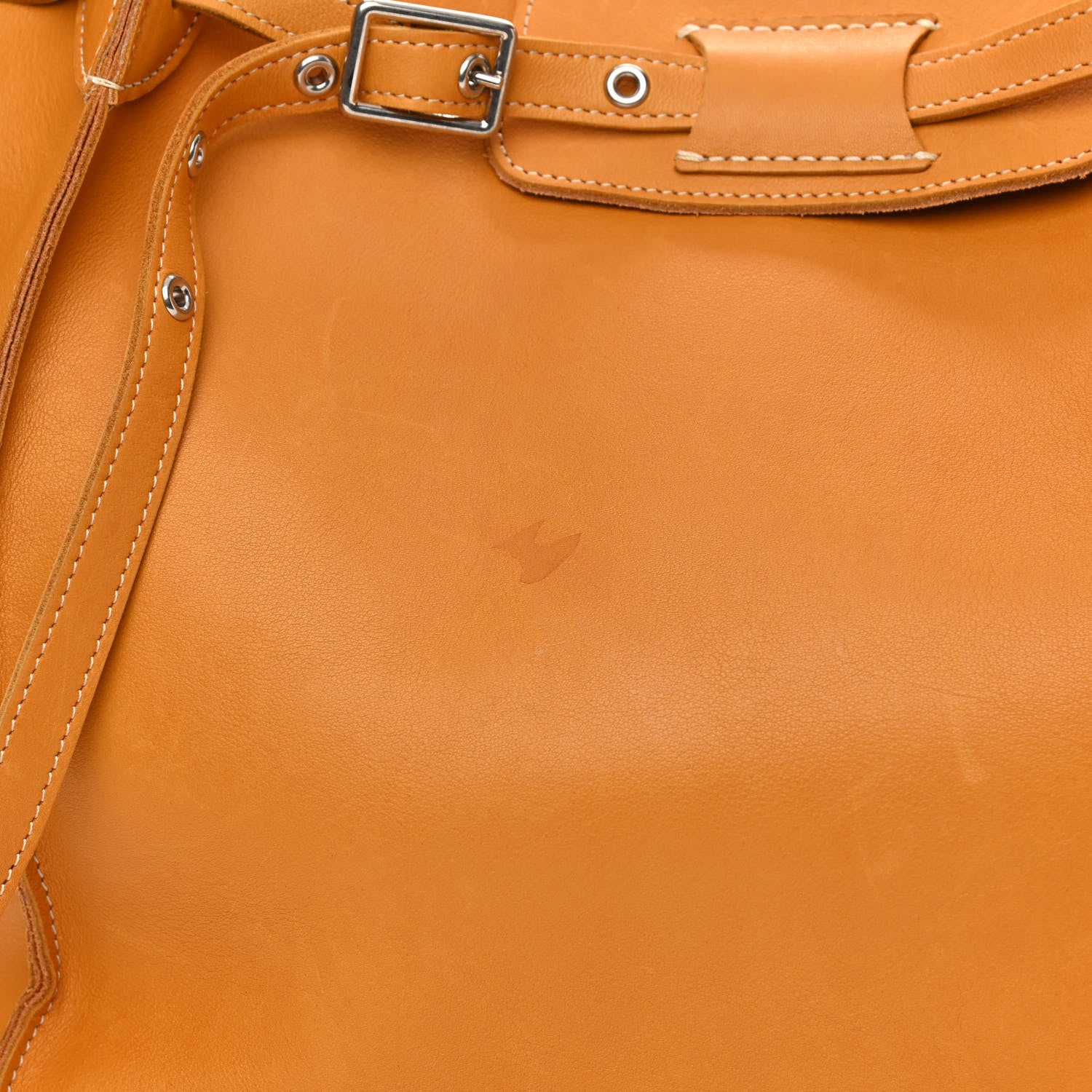 Celine Soft Bare Calfskin Medium Big Bag Dark Yellow 12 of 14