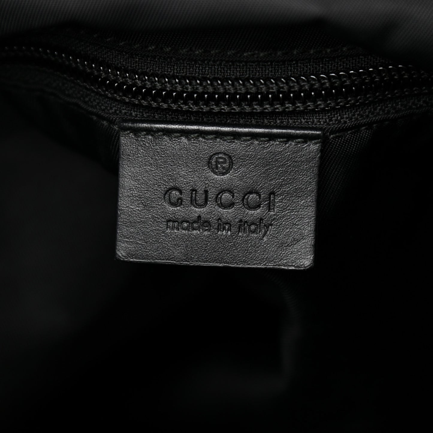 Techno Canvas Web Single Buckle Backpack Black