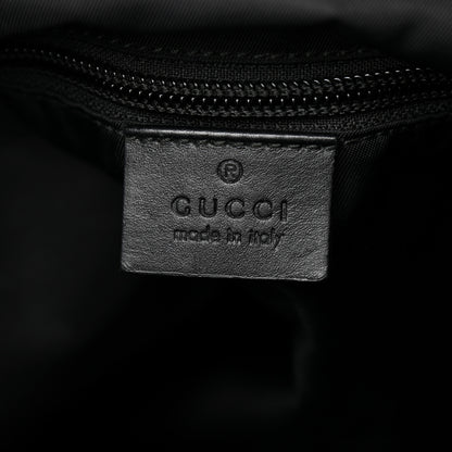 Gucci Techno Canvas Web Single Buckle Backpack Black 6 of 16