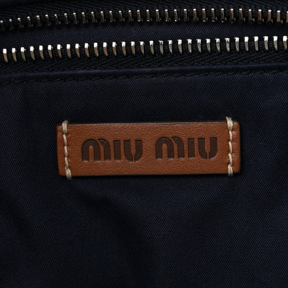 Miu Miu Cotton Crochet Stripe Vertical Tote Bag Multicolor 6 of 10