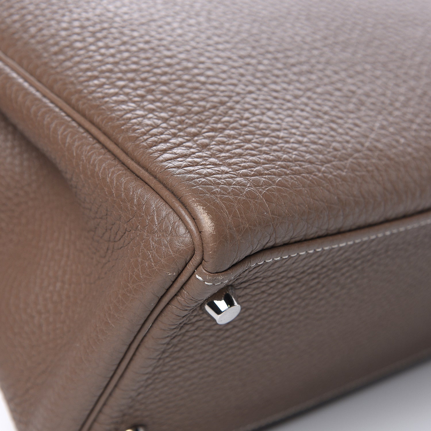Hermes Togo Kelly Retourne 32 Etoupe 33 of 35
