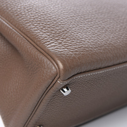 Hermes Togo Kelly Retourne 32 Etoupe 33 of 35