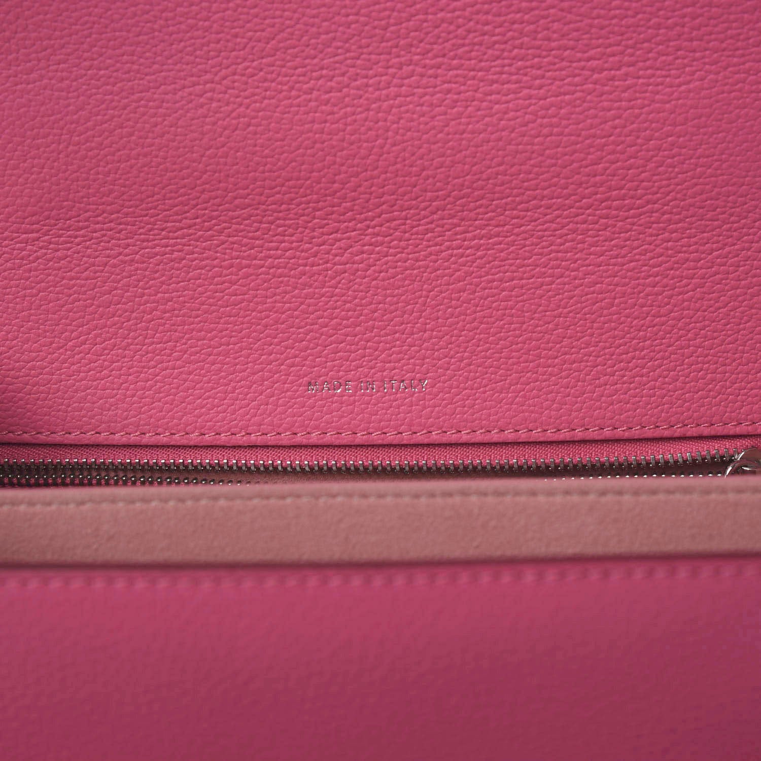 MCM Grained Calfskin Medium Patricia Park Avenue Satchel Sugar Pink 5 of 9