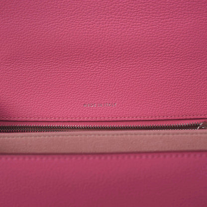 MCM Grained Calfskin Medium Patricia Park Avenue Satchel Sugar Pink 5 of 9