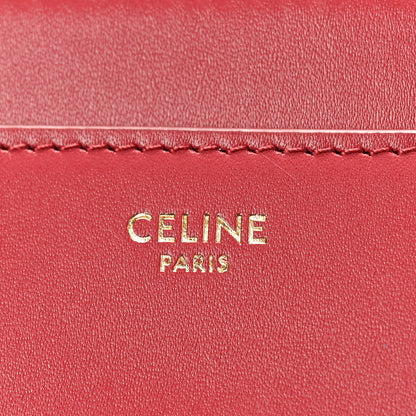 Celine Satinated Calfskin Mini 16 Top Handle Bag Lipstick 6 of 8