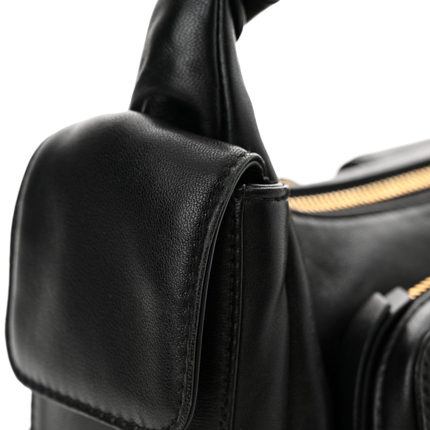 Miu Miu Nappa Multi Pocket Hobo Black 12 of 13