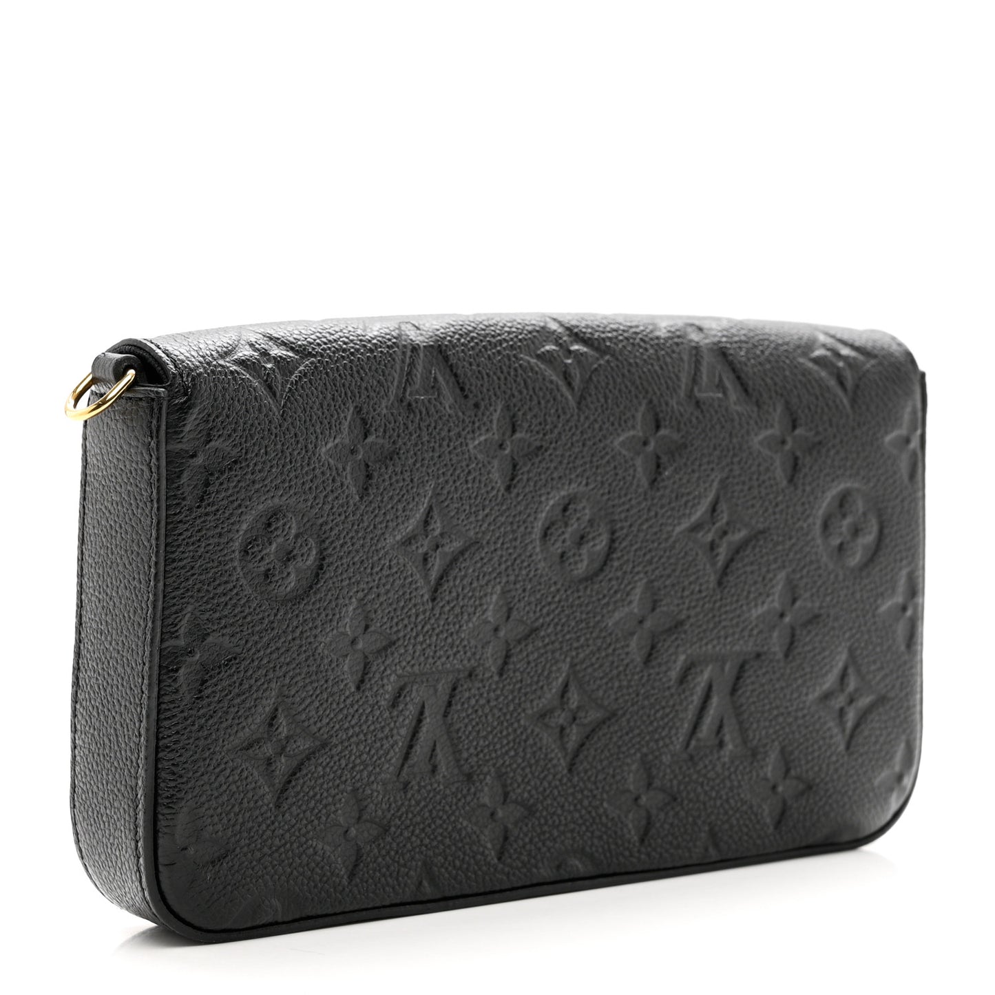 Empreinte Pochette Felicie Chain Wallet Black