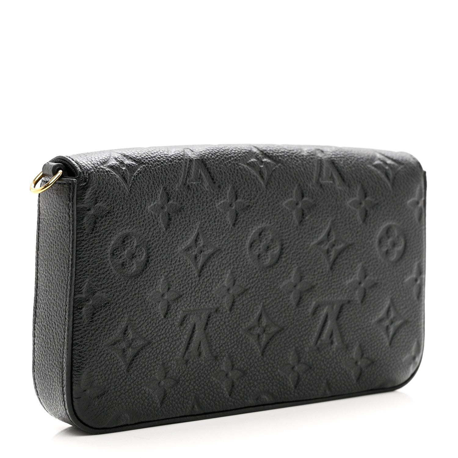 Louis Vuitton Empreinte Pochette Felicie Chain Wallet Black 2 of 5