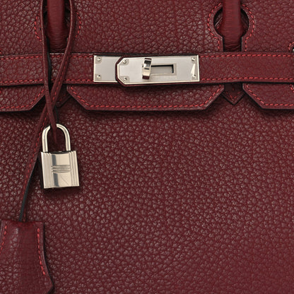 Hermes Fjord BIRKIN 30 Rouge H 8 of 14
