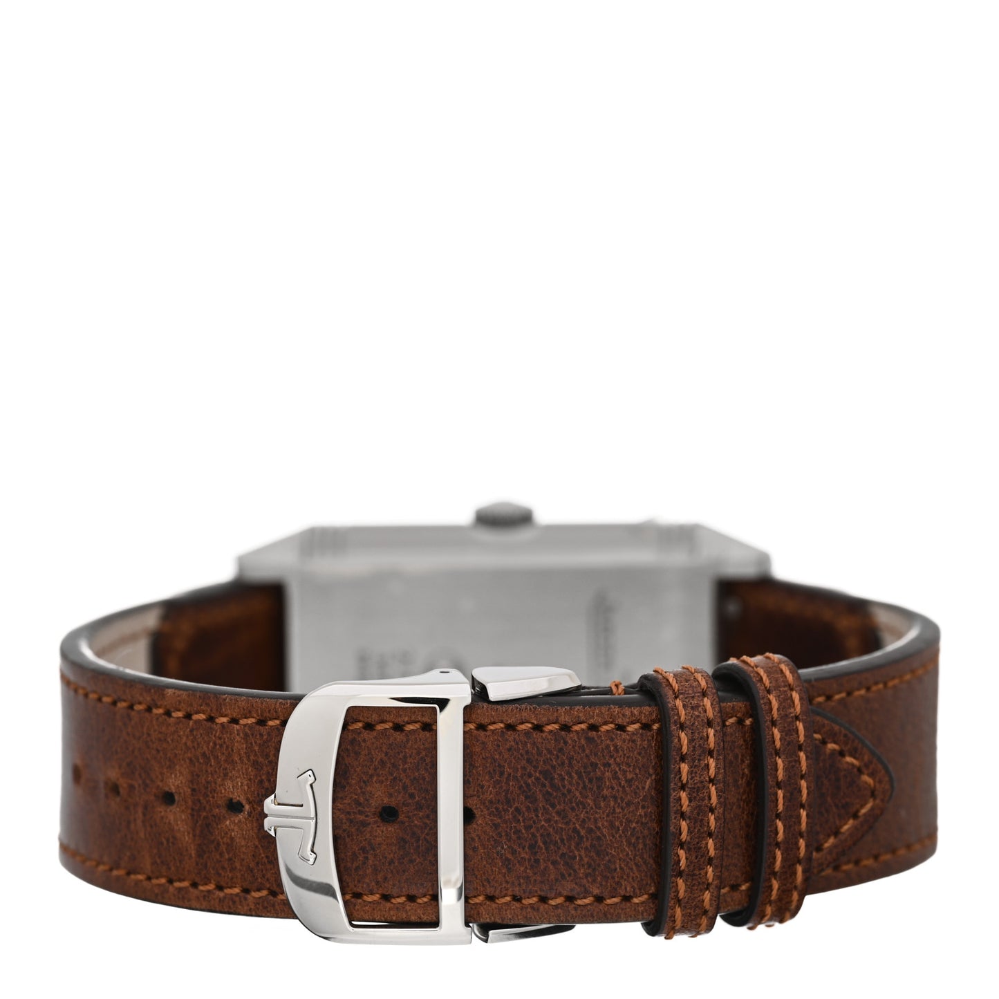 Stainless Steel Calfskin 28.3mm Reverso Manual Winding Watch Q3848422