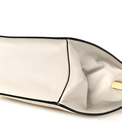 Prada Saffiano City Calf Light Frame Bag White 10 of 14