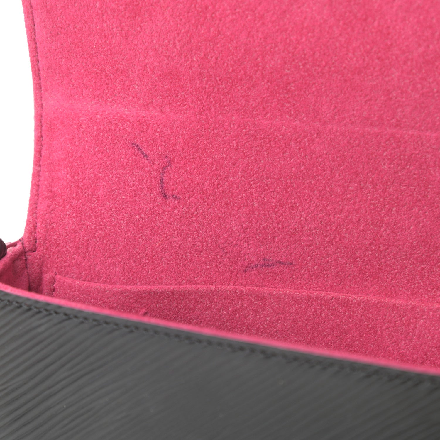 Louis Vuitton Epi Pochette Felicie Black Hot Pink 12 of 15