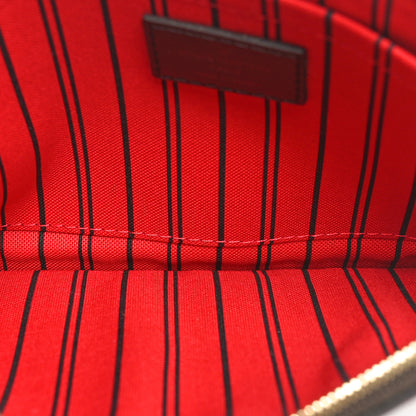 Louis Vuitton Damier Ebene Neverfull MM GM Pochette 5 of 9