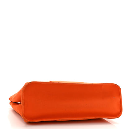 Hermes Toile Cabag 39 Orange 4 of 12