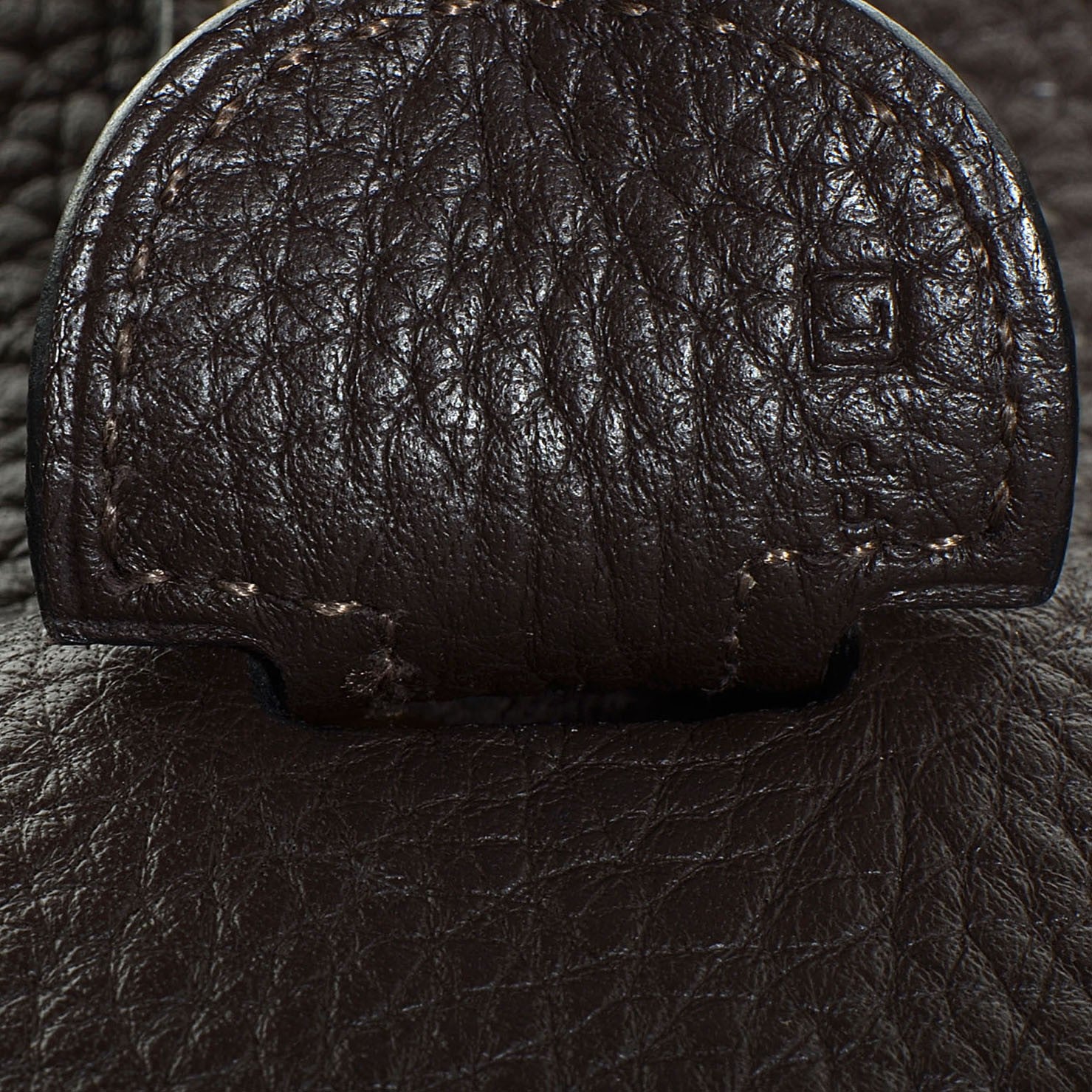 Hermes Taurillon Clemence Evelyne GM Chocolate 12 of 15