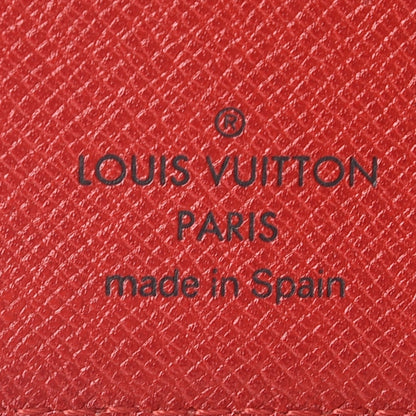 Louis Vuitton Epi Small Ring Agenda Cover Castillan Red 6 of 10