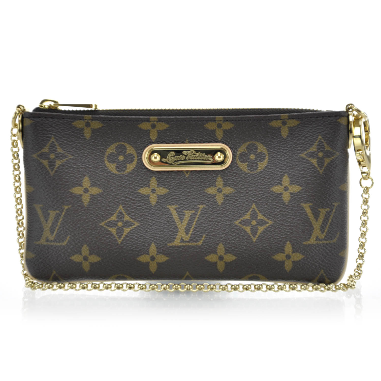 Louis Vuitton Monogram Milla Clutch MM 1 of 10
