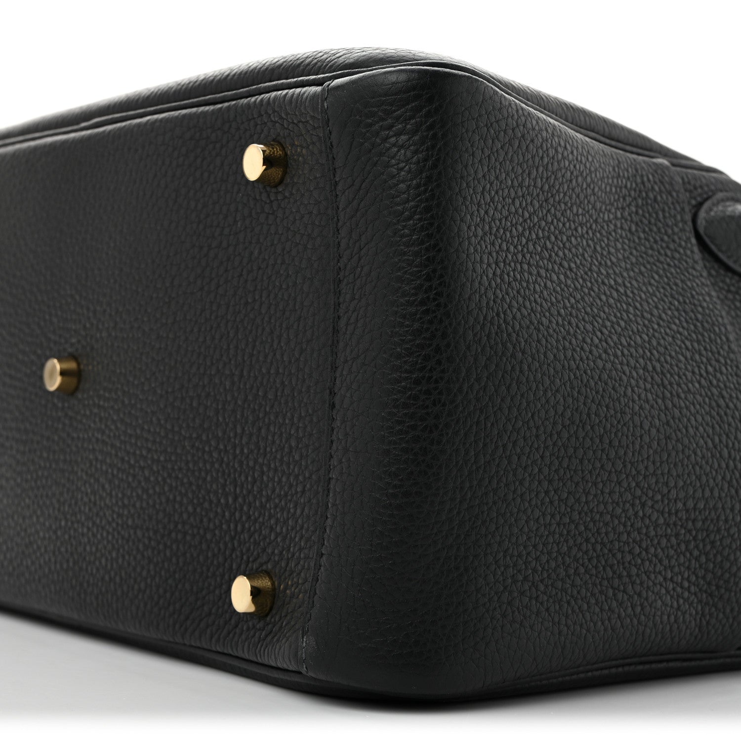 Hermes Taurillon Clemence Lindy 30 Black 10 of 14