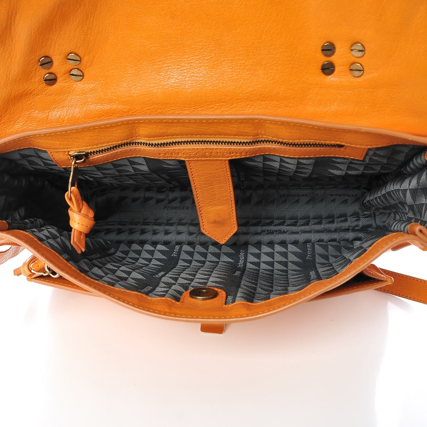 Proenza Schouler Lambskin Medium PS1 Satchel Saffron 5 of 12