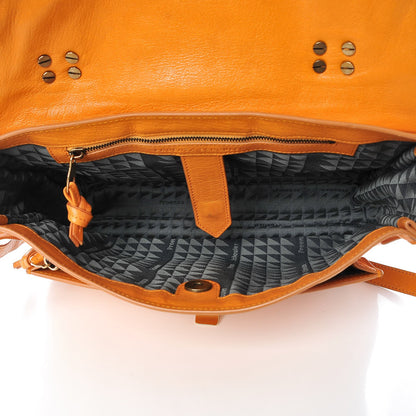 Proenza Schouler Lambskin Medium PS1 Satchel Saffron 5 of 12