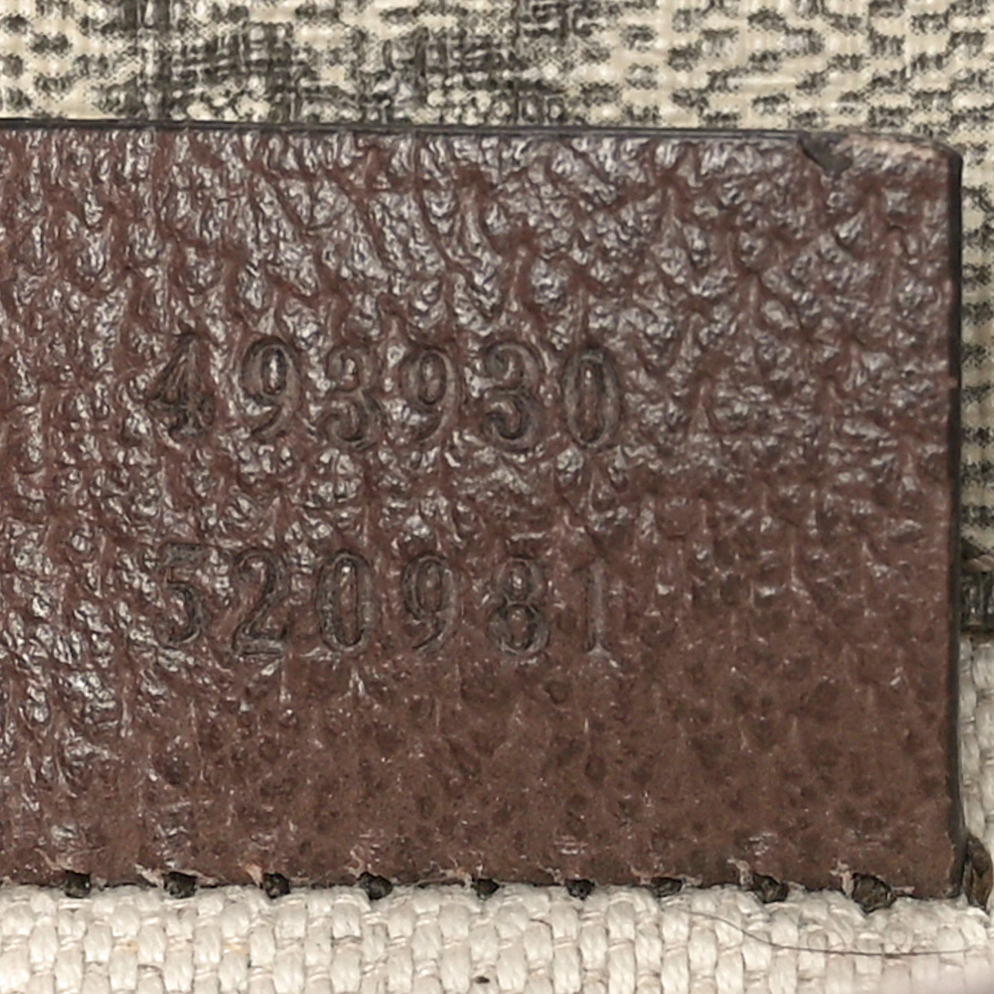 GG Supreme Monogram Neo Vintage Web Belt Bag Brown