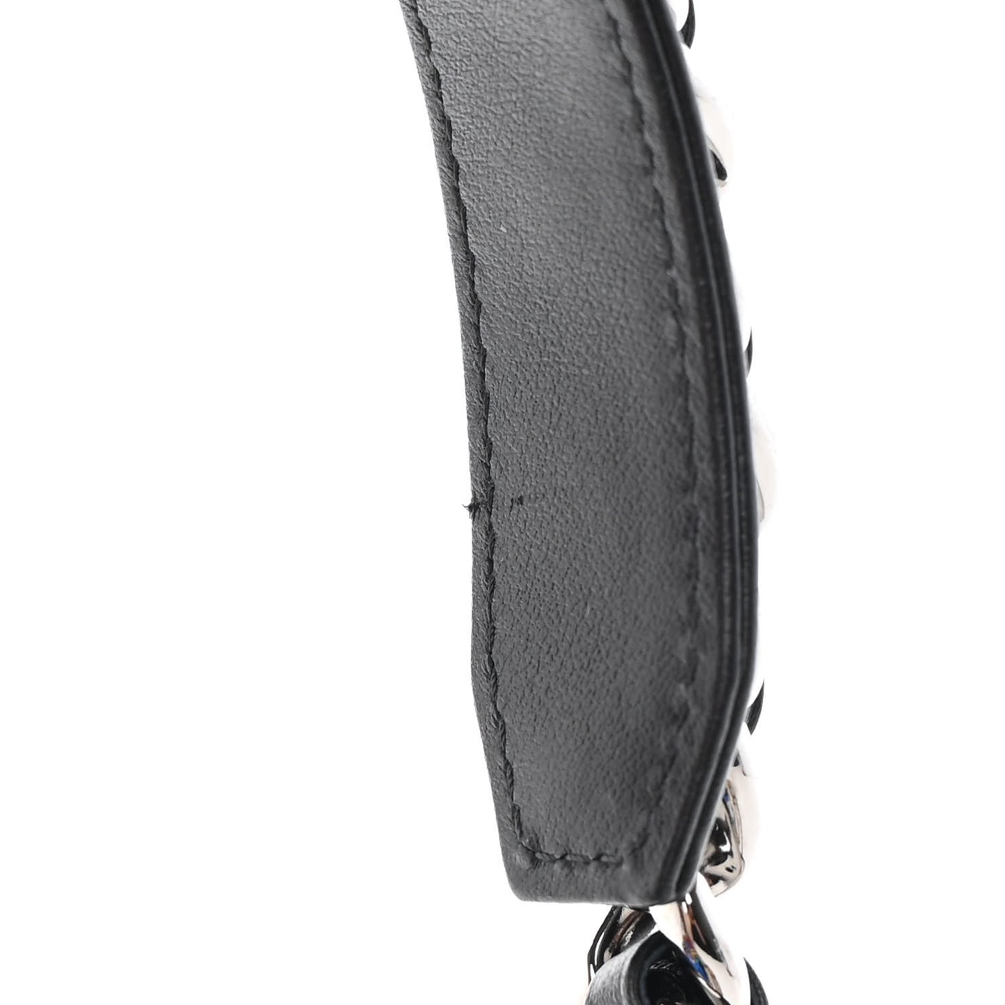 Fabric Printed Chanel 19 Wallet On Chain WOC Black Multicolor