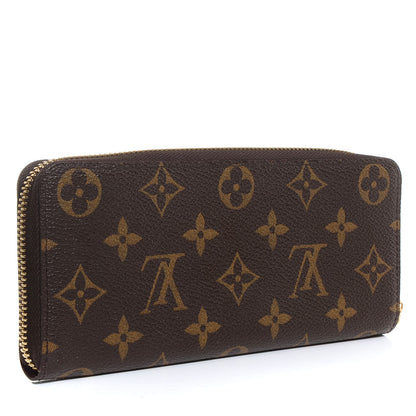 Louis Vuitton Monogram Clemence Wallet Fuchsia 3 of 7