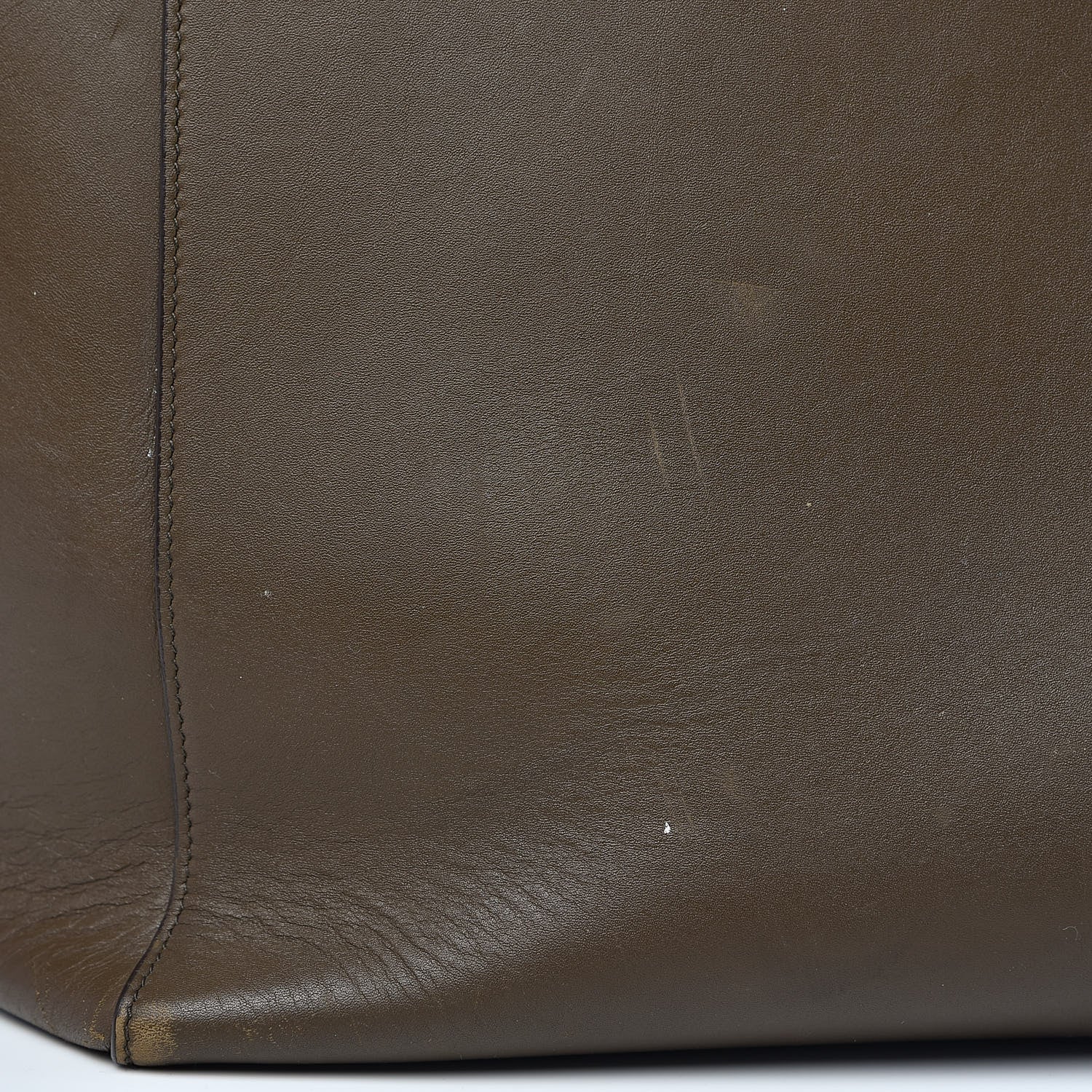 Celine Smooth Calfskin Small Tassel Cabas Phantom Brown Blue 16 of 23