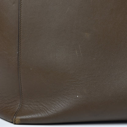 Celine Smooth Calfskin Small Tassel Cabas Phantom Brown Blue 16 of 23