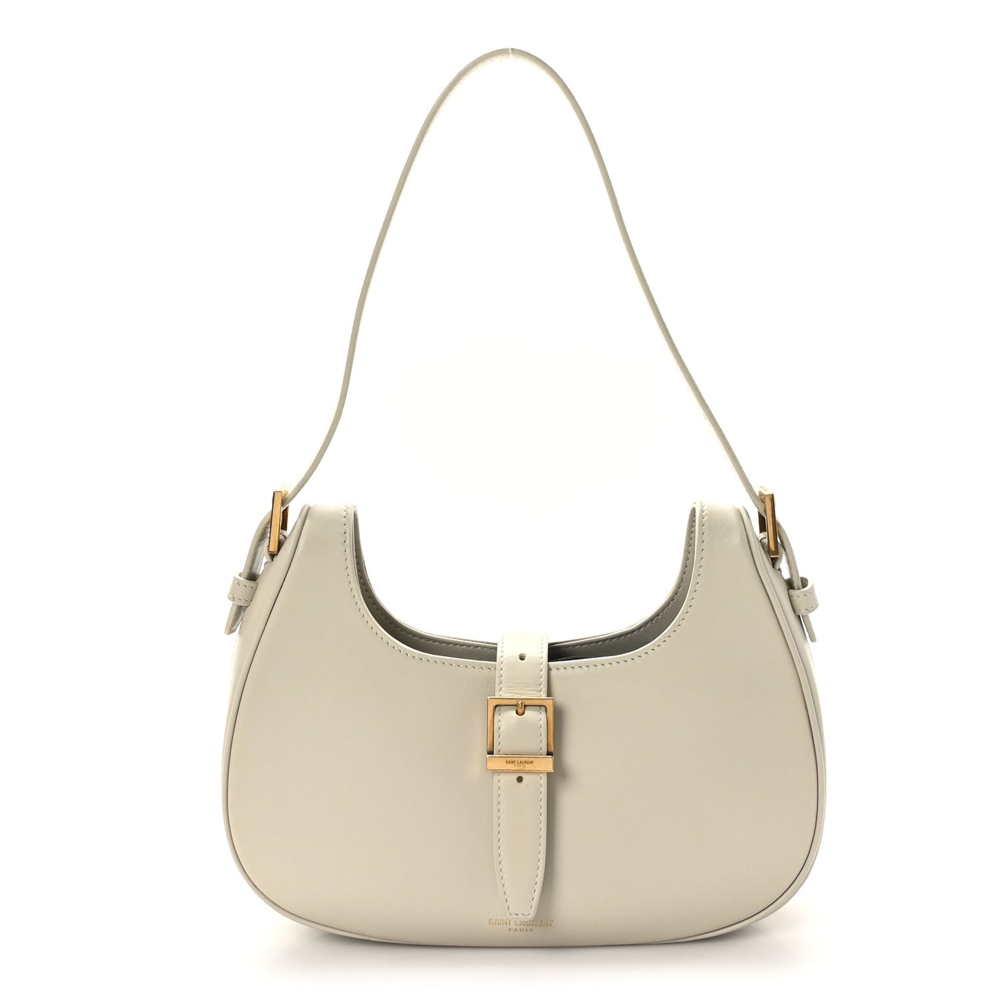 Shiny Calfskin Le Fermoir Hobo