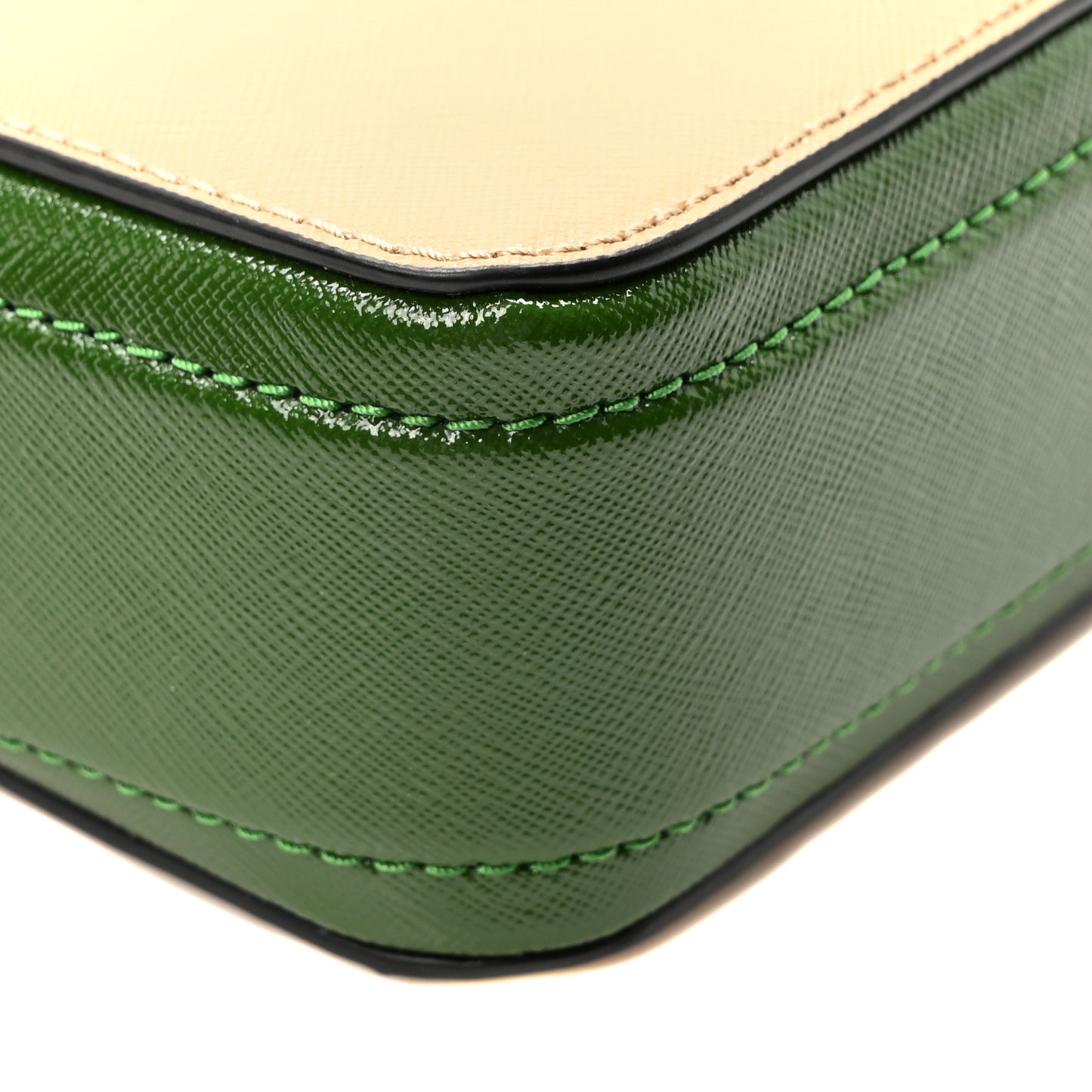 Saffiano Small Snapshot Camera Bag Sand Castle Multicolor