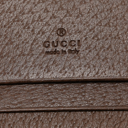 Gucci GG Supreme Monogram Web Ophidia Card Case Beige New Acero 6 of 8