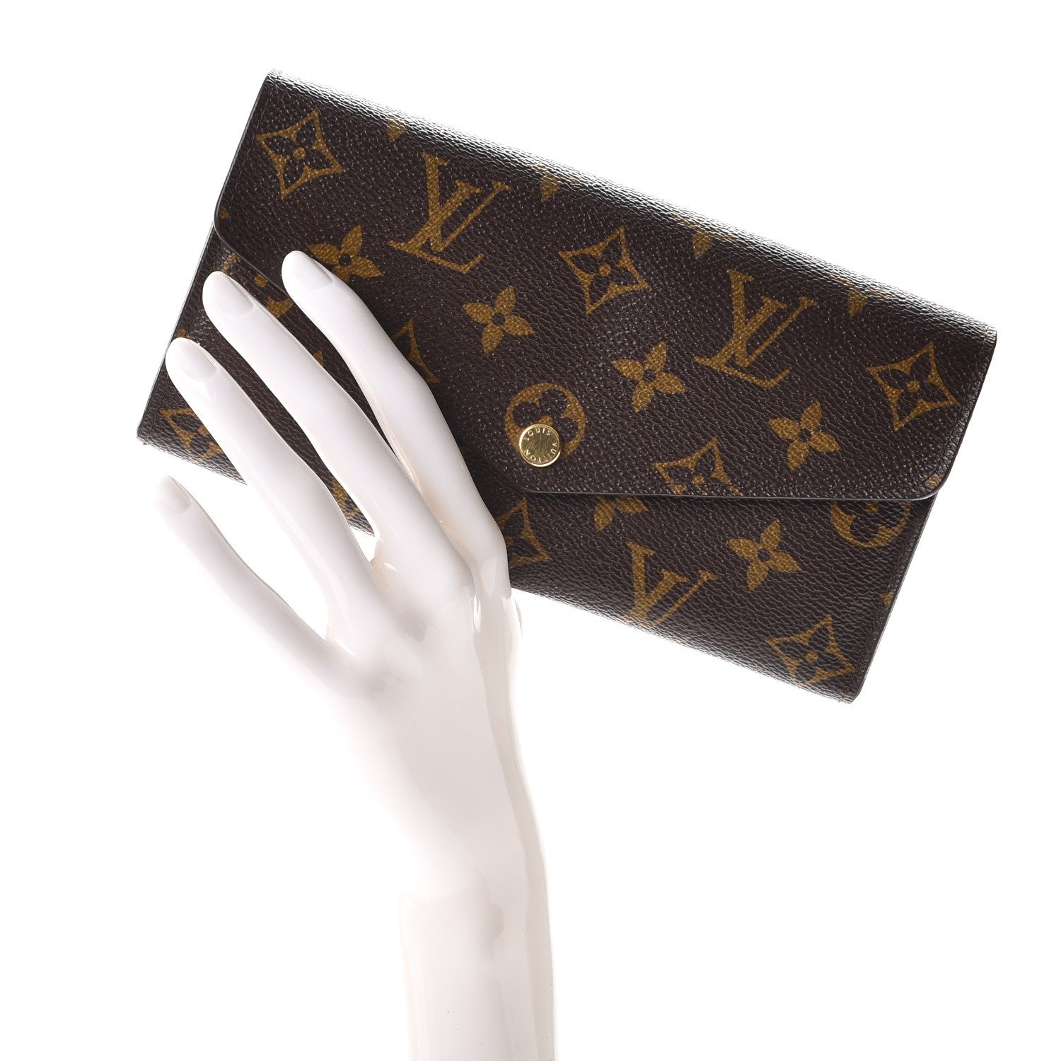 Louis Vuitton Monogram Sarah Wallet NM 2 of 11