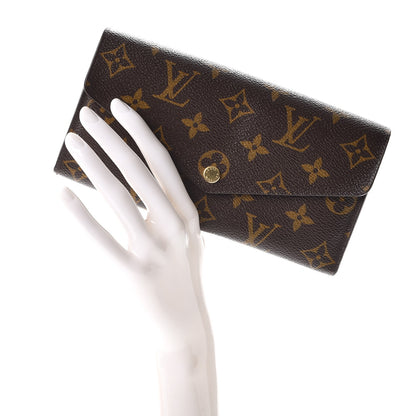 Louis Vuitton Monogram Sarah Wallet NM 2 of 11