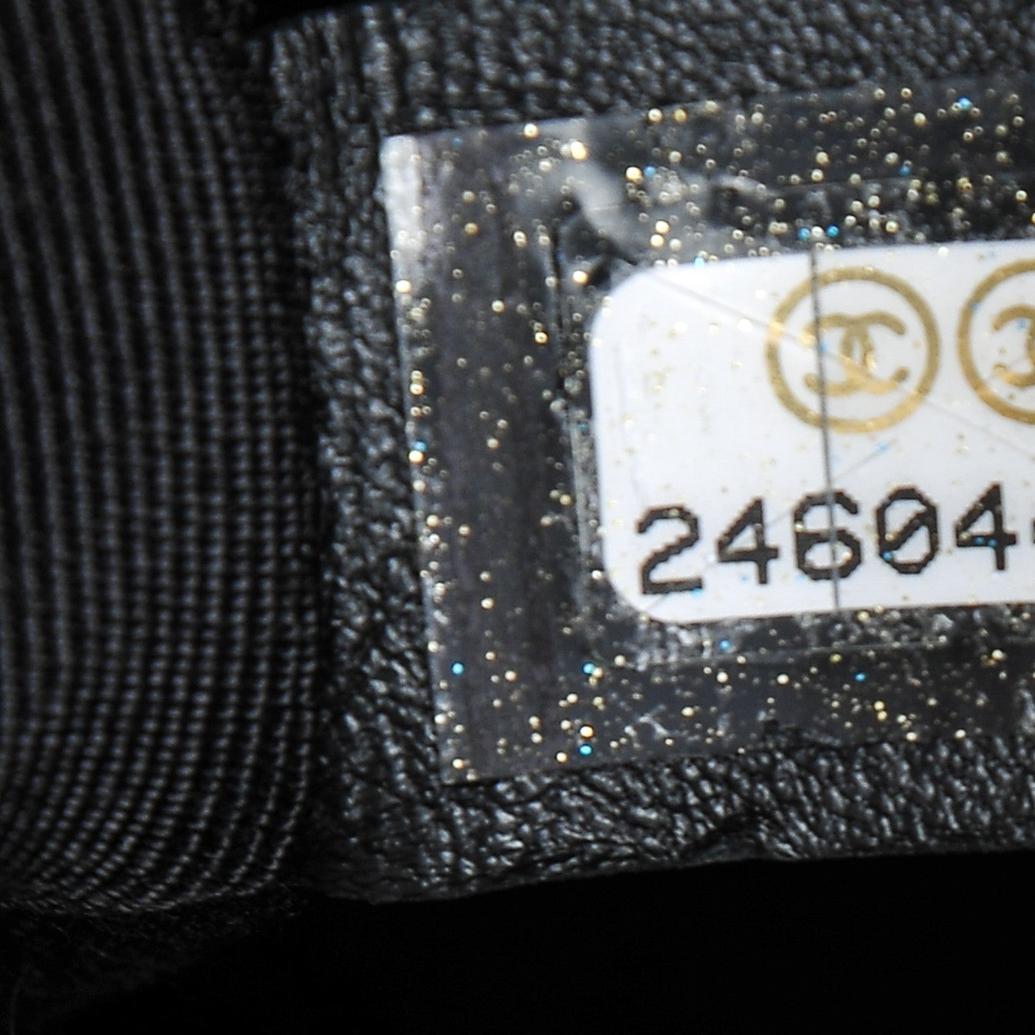 Chanel Caviar Chevron Quilted Medium Boy Flap Black 7 of 8